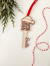 Load image into Gallery viewer, Santa Tracker QR code Ornament
