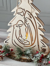 Load image into Gallery viewer, Nativity Scene Votive Candle Holder
