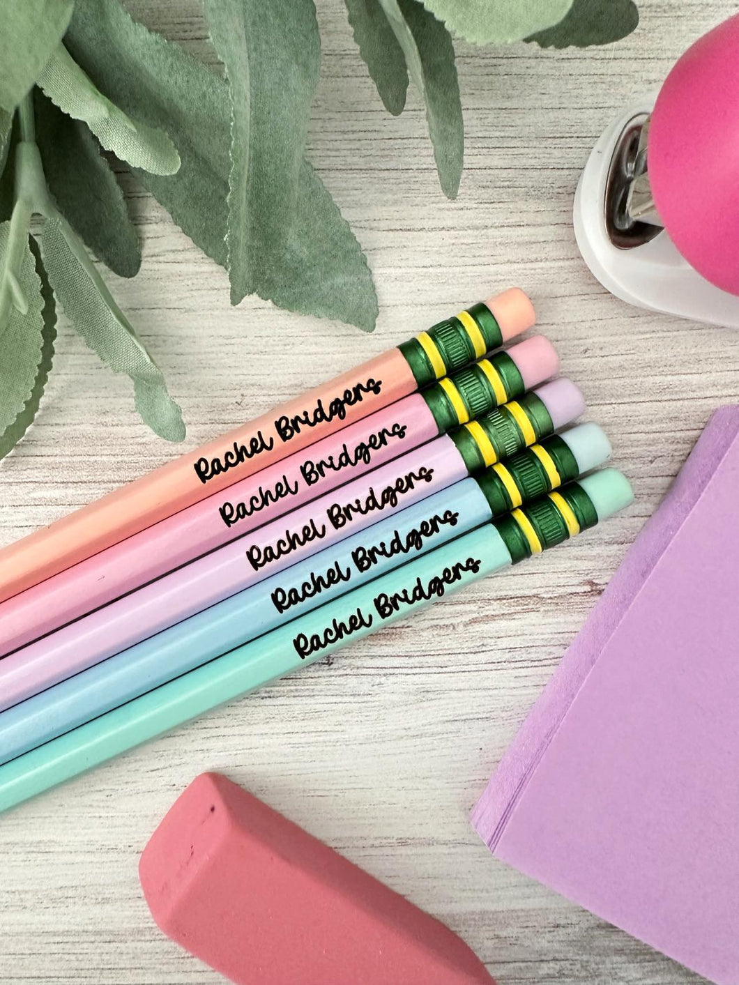 Personalized Pencils for Back to School, Teacher Appreciation Gift