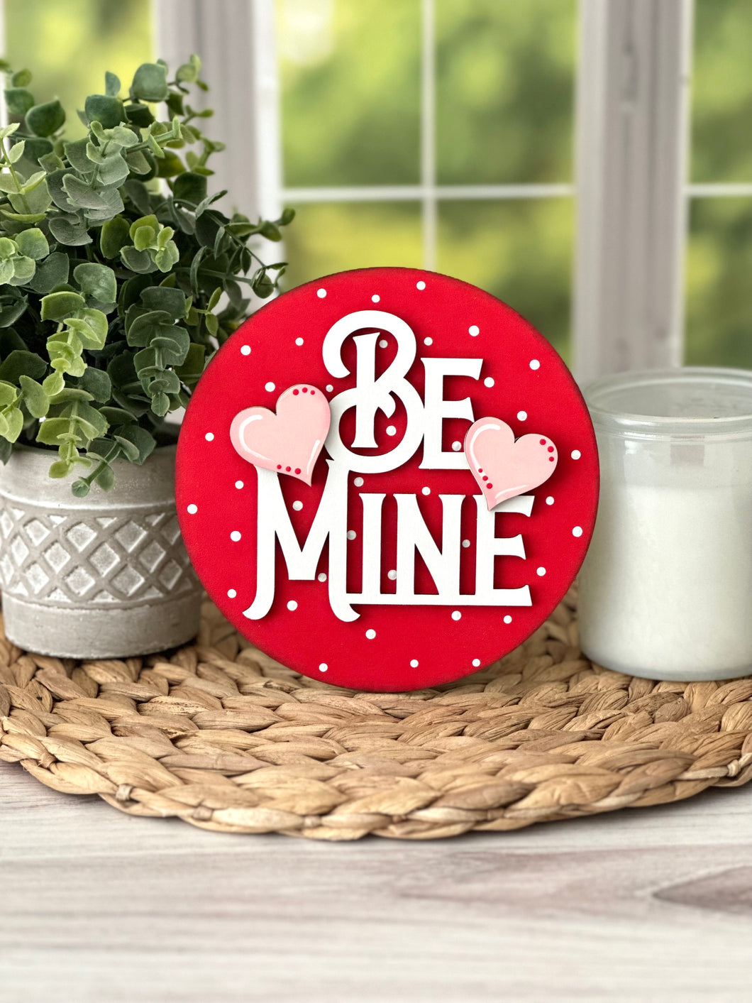 Be Mine Valentine's Day Insert for Shiplap Bases