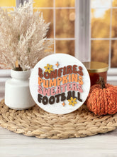 Load image into Gallery viewer, Bonfires, Pumpkins, Sweaters &amp; Football Insert for Shiplap Sign
