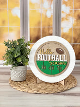 Load image into Gallery viewer, Hello Football Season Insert for Interchangeable Shiplap Base
