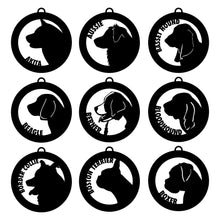 Load image into Gallery viewer, Personalized Dog Profile Ornament
